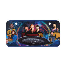 Star Trek The Next Generation TV Show Mini License Plate for Bike, Motorcycle picture