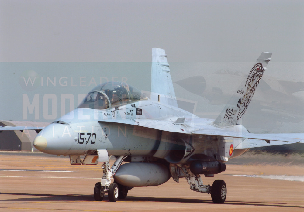 McDonnell Douglas EF-18BM Hornet - Spanish Air Force - Original Photo