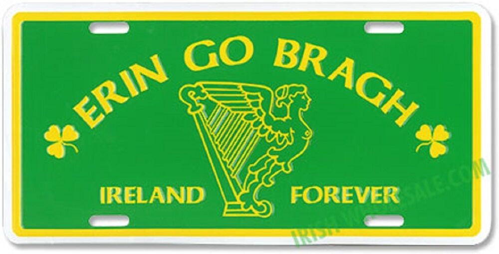 Irish Erin Go Bragh Ireland Forever Green 6