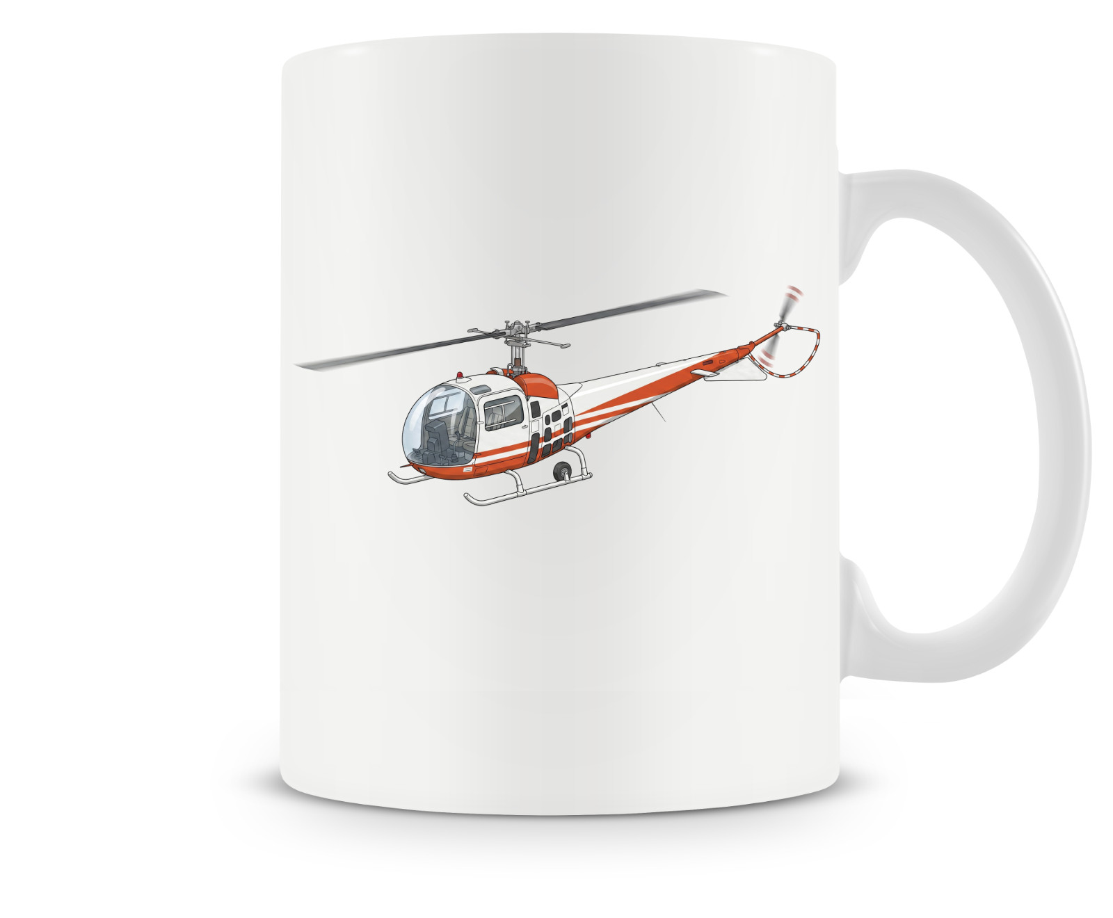 Bell 47J Ranger Ceramic Coffee Mug - 15oz. Bell 47J Ranger Ceramic Coffee Mug - 15oz.