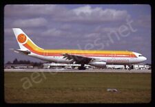 Air Jamaica Airbus A300B4 6Y-JMS Apr 91 Kodachrome Slide/Dia A5 picture