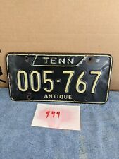 Vintage Tennessee  Antique License  005 767 picture