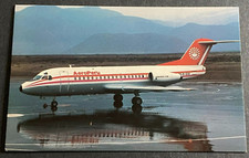AeroPeru Fokker F-28-1000 Aircraft Postcard picture