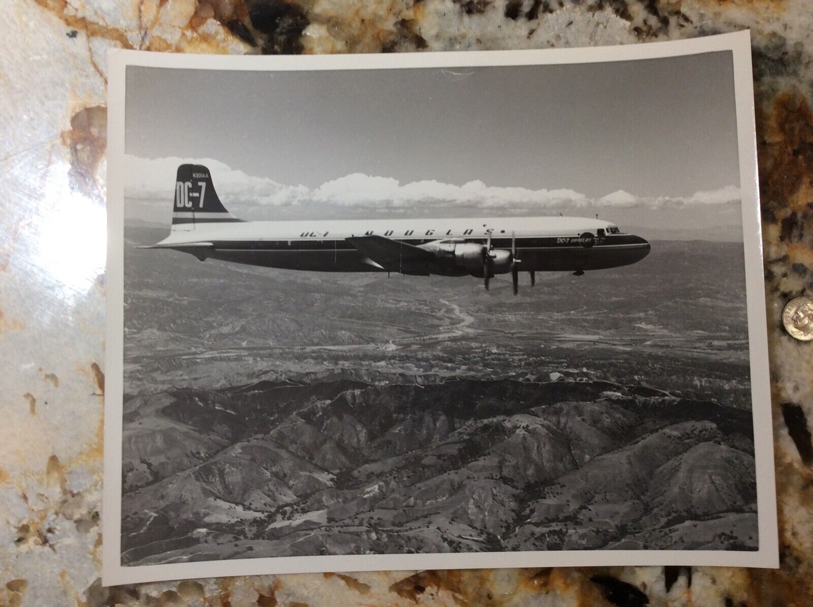 Douglas DC-7B Airliner Transport Aircraft Airplane Photo #464