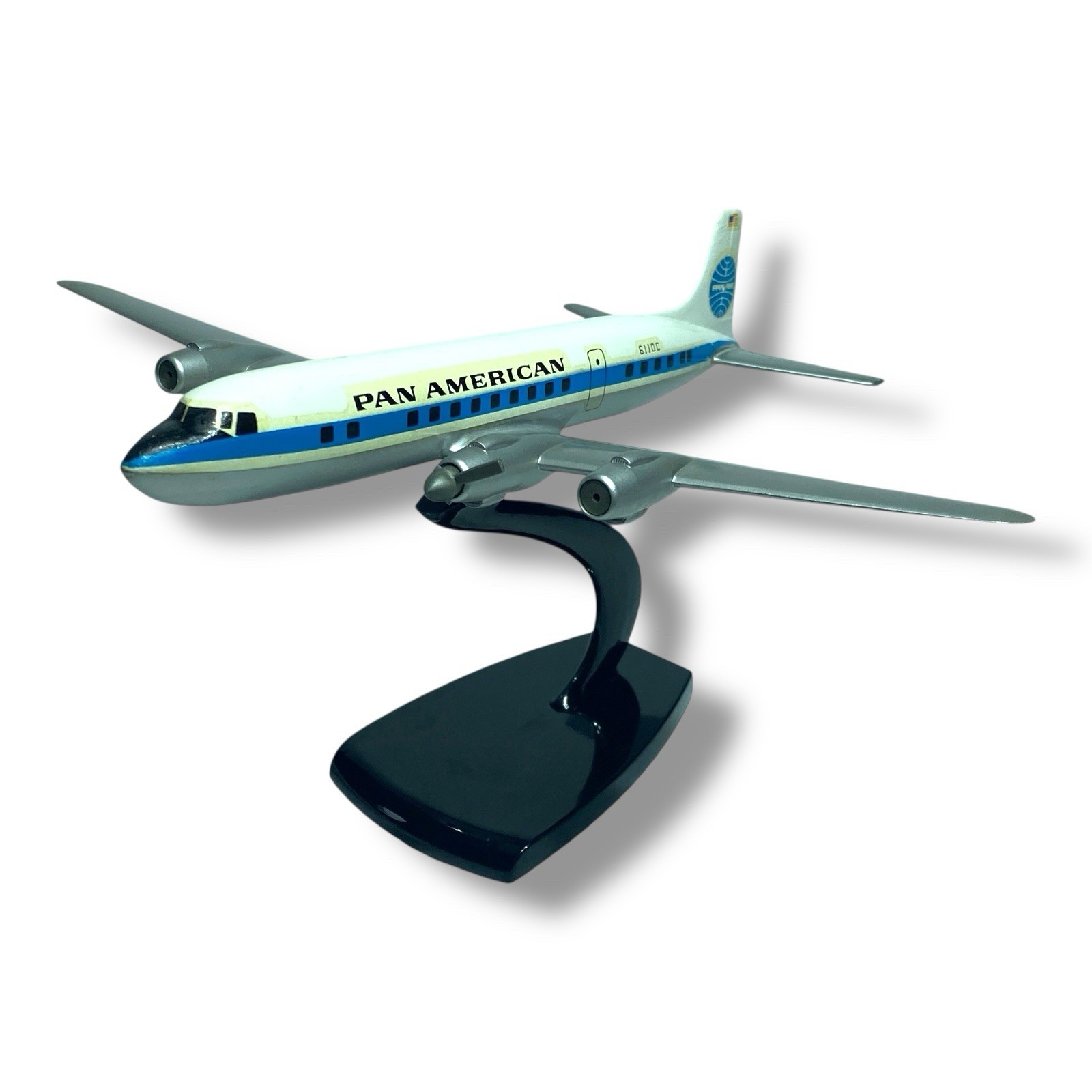 Air Jet Advance Pan Am DC-6B 1:150 Clipper Betsy Ross Herpa - Needs Props