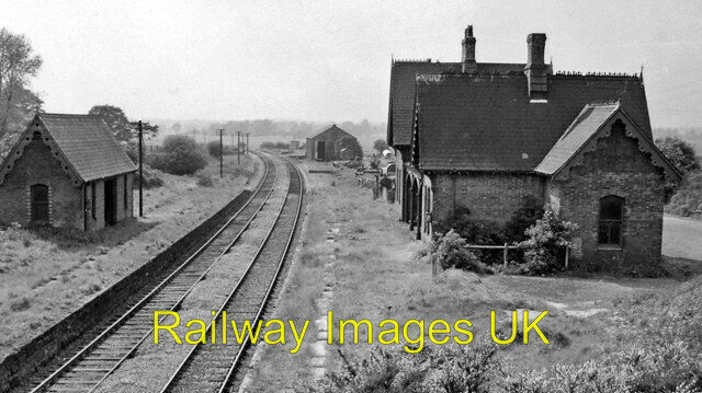 Railway Photo - Barrow (for Tarvin) Station (remains) c1961