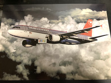 NORTHWEST AIRLINES AIRBUS A-320 2004 JETSHOTZ CALENDAR PICTURE picture
