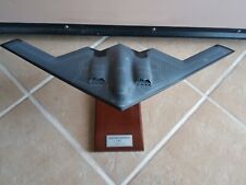 Northrop Grumman B-2 Stealth Bomber - 1:100 Wood Desktop Airplane Model  picture