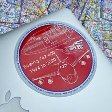 Virgin Atlantic Boeing 747 Commemorative Sticker picture