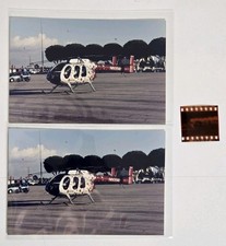 MD 600N NOTAR Red Star Helicopter Livery Photos Negative 98 Jeffrey Evans Estate picture