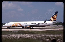 ATA American Trans Air Boeing 737-800 N304TZ Mar 02 Kodachrome Slide/Dia C22 picture