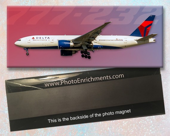 Delta Air Lines Boeing 777-232(ER) Handmade 2