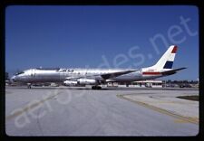 Lacsa Douglas DC-8-62 N810BN Feb 87 Kodachrome Slide/Dia A1 picture