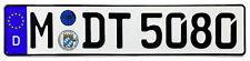 BMW Munich Rear German License Plate by Z Plates wtih Unique Number NEW picture