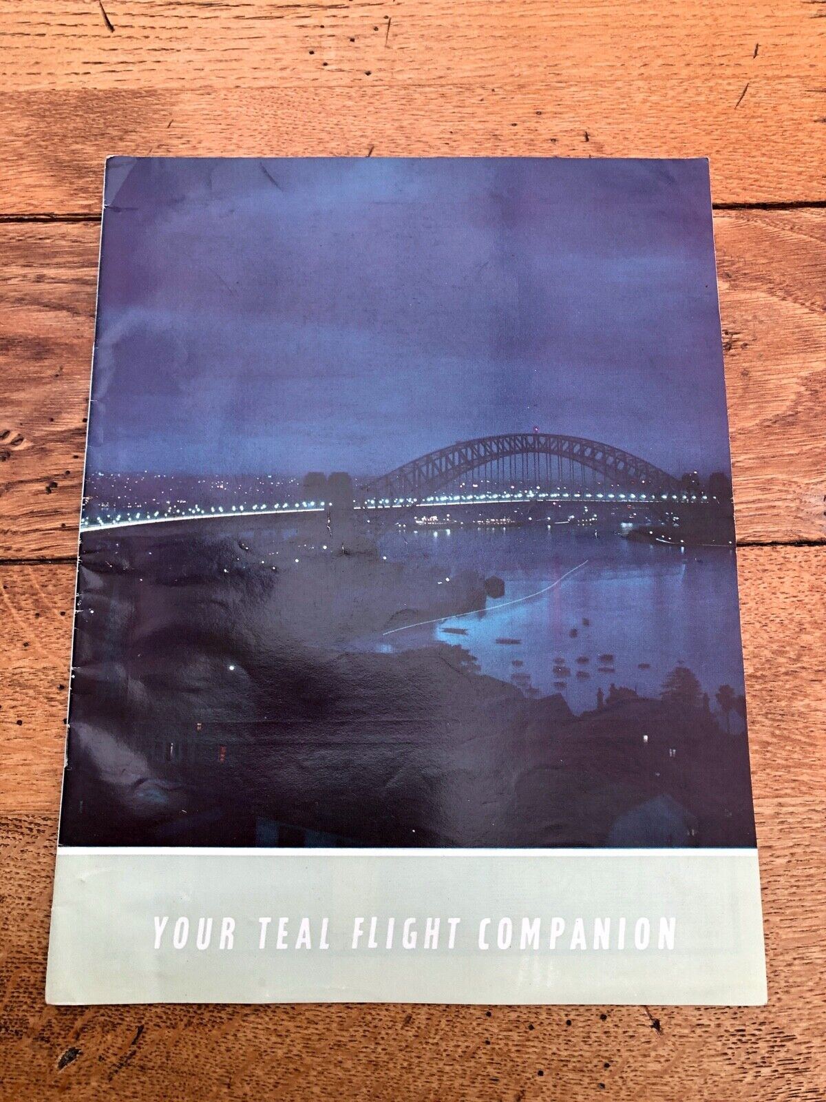 teal airlines flight companion magazine. 1960s ?