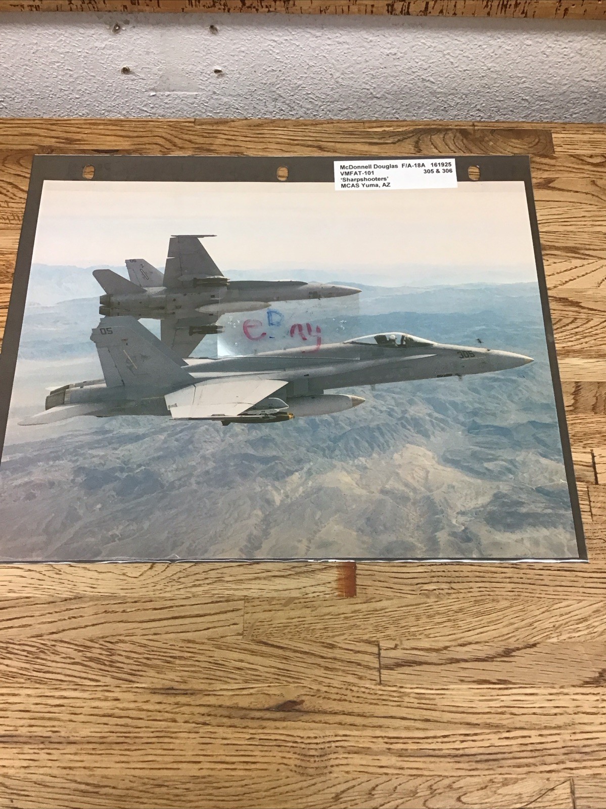 McDonnell Douglas F/A-18A VMFAT-101 Sharpshooters MCAS Yuma,AZ 8” x 10” Print McDonnell Douglas F/A-18A VMFAT-101 Sharpshooters MCAS Yuma,AZ 8” x 10” Print
