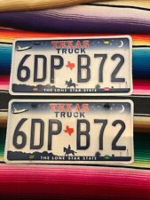 2000,2001,2002,2003,2004 TEXAS Truck  SPACE Shuttle  LICENSE  PLATES  6DPB72 picture