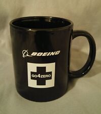 Boeing Go4zero Coffee Tea Mug Cup Black Aviation Travel Manufacturing picture
