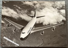 LUFTHANSA CARGO BOEING 747 F JUMBO 1983 7x9.5” Aviation Archive Airlines Photo picture