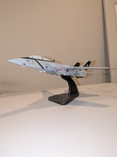Wooden Aircraft Grumman F-14 Tomcat VF-84 Jolly Rogers Navy Model On Stand picture
