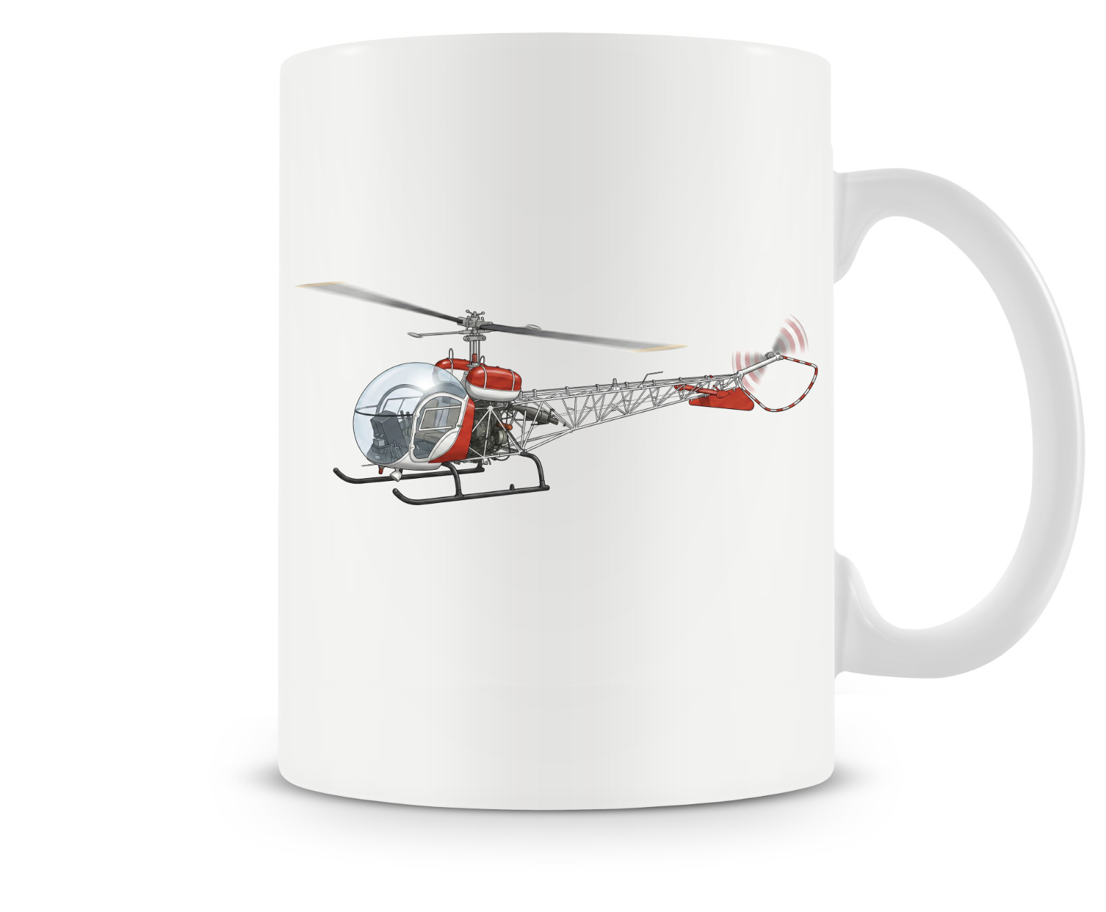 Bell 47G-2 Ceramic Coffee Mug - 15oz. Bell 47G-2 Ceramic Coffee Mug - 15oz.