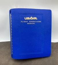 US Air - Last Flight Operations Manual Spiral Binder 1997 picture
