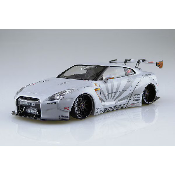 Liberty Walk No.10 1/24 LB Works R35 GT-R Ver.2 [Assembled plastic model]