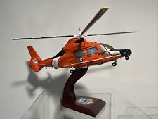 HH-65C Dolphin Helicopter USCG Air Station Detroit Wood Desktop Model  picture