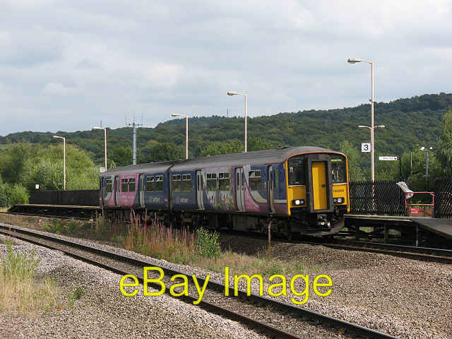 Photo 6x4 Platform 3 at Mirfield Mirfield railway station has an unusual  c2010