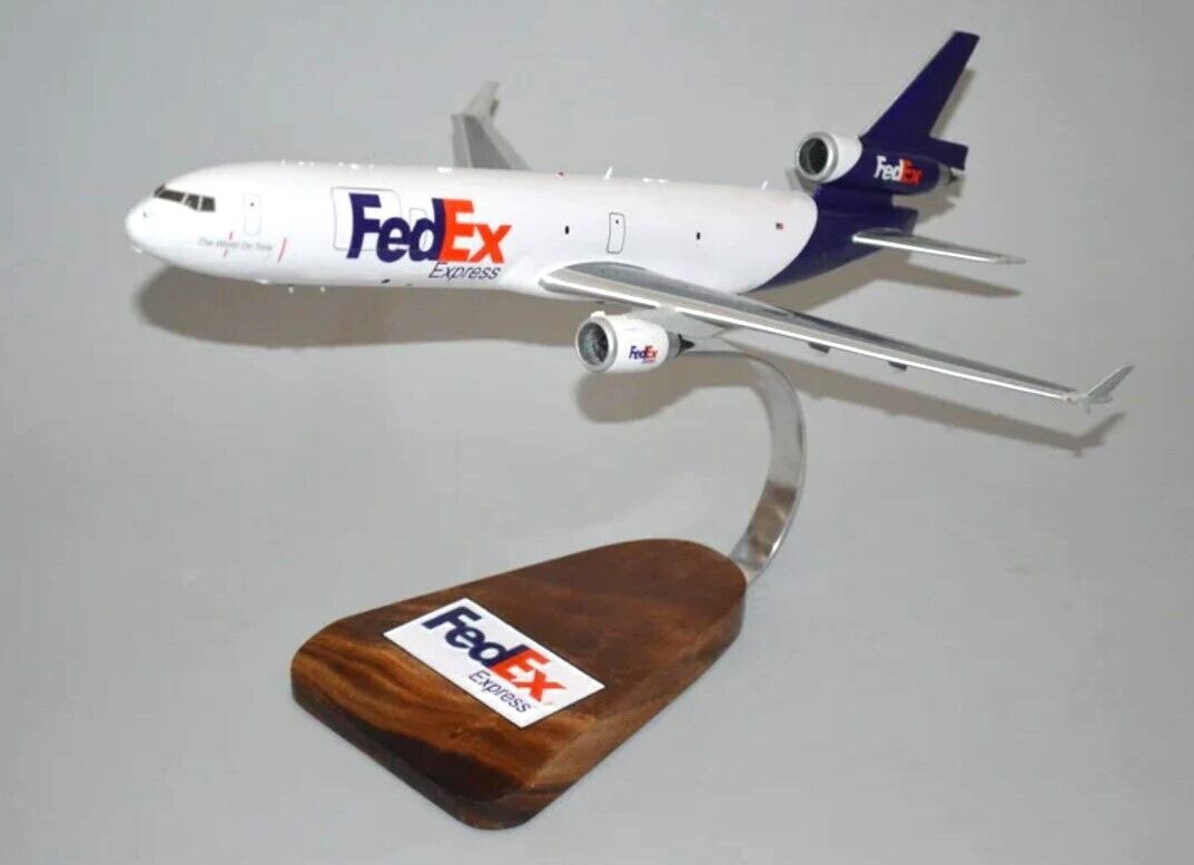 FedEx Express McDonnell Douglas MD-11F Desk Top Display Model 1/144 SC Airplane