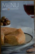 IBERIA REGIONAL / AIR NOSTRUM MENU SKY BAR PRICE LIST BROCHURE WINTER 2022/23 picture