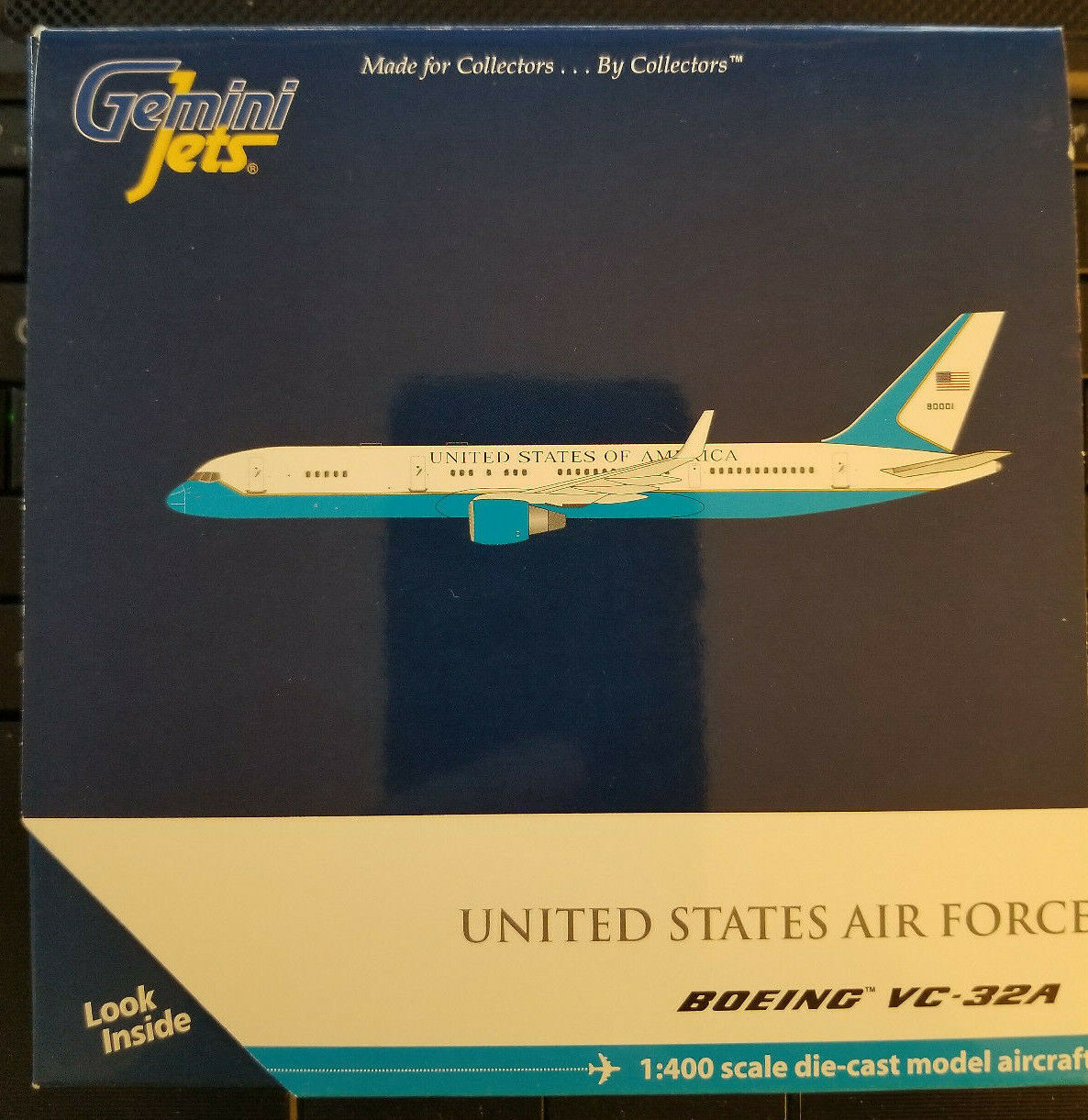 BRAND NEW 1:400 Gemini Jets USAF AIR FORCE TWO VC-32A 757-200W GJAFO954 80001