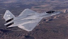 YF-23 Black Widow II Airplane Wood Model Replica Large picture