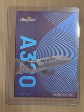 Official Allegiant A320 Airlines Trading Card Airbus Card #02 picture