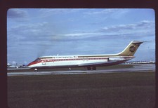 Orig 35mm airline slide Continental Airlines DC-9-32 N533TX picture