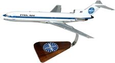 Pan Am American Boeing 727-200 Old Livery Desk Display Model 1/100 SC Airplane picture