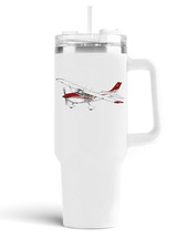 Cessna 172P Stainless Steel Quencher Tumbler 40oz. picture