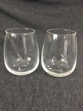 2 AMERICAN AIRLINES FIRST CLASS WINE GLASSES picture