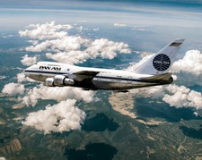 PAN AMERICAN WORLD AIRWAYS BOEING 747SP 11x14 GLOSSY PHOTO PRINT picture