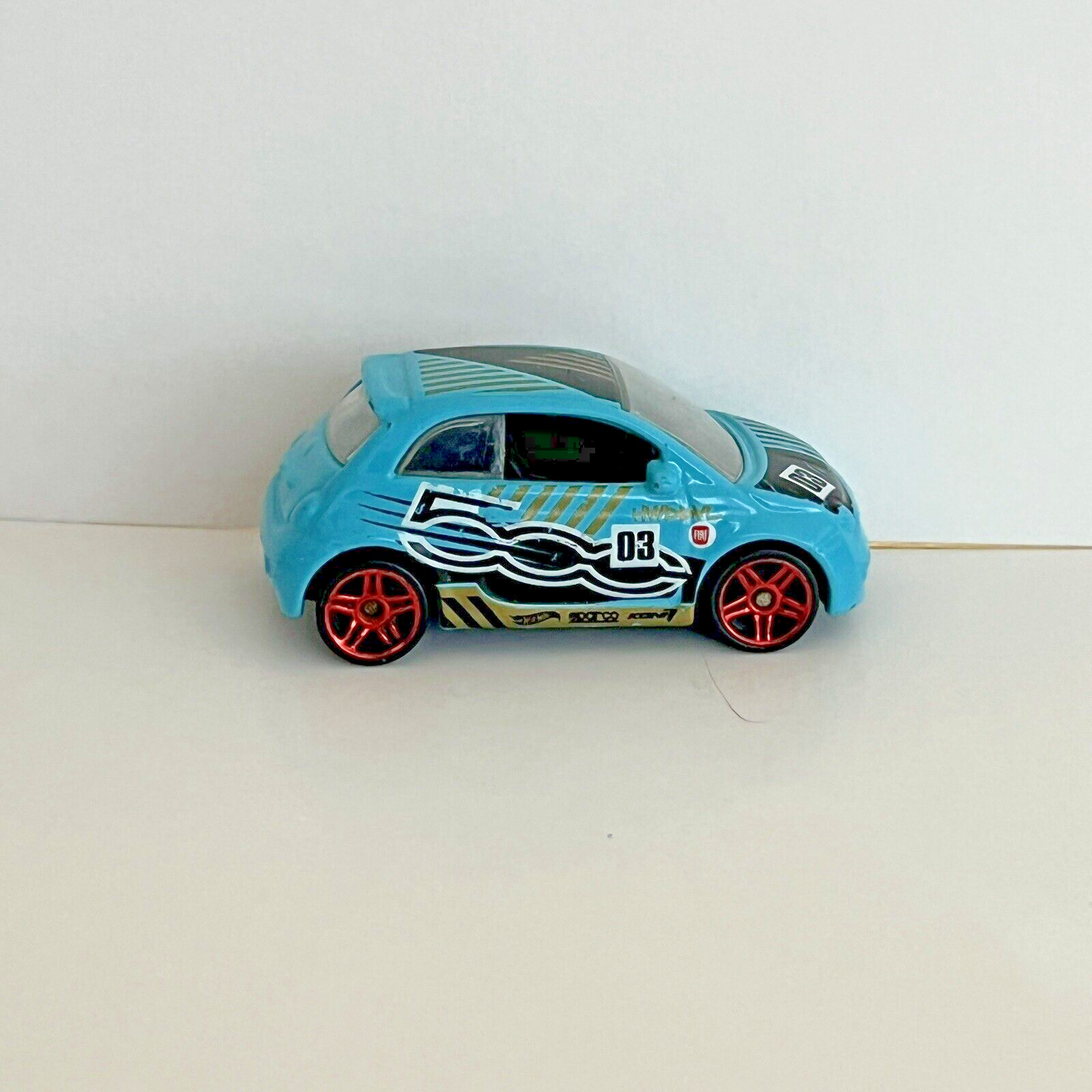 Hot Wheels Fiat 500 – 59mm – 2018 turquoise