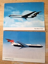 BOAC Postcard Vickers VC-10 + British Airways Vickers VC-10 picture