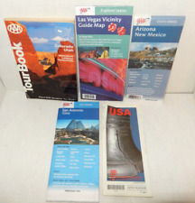 Vintage AAA Travel Road Maps Tour Book 1992-Early 2000's Lot of 5 picture