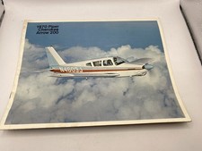 1970 Piper Cherokee Arrow 200 Dealer Brochure picture