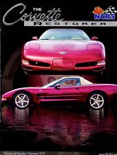 The Corvette Restorer Magazine - Volume 46 NUMBER 1 SUMMER 2019 picture
