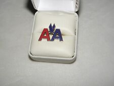 AMERICAN AIRLINES PIN CLASSIC AA CUT OUT LOGO LAPEL TAC PIN PILOT GIFT NEW picture