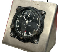 S Smith & Sons MA Ltd Jaeger Time Of Trip Cockpit Clock 1930's Spitfire WW2 picture