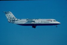 R-311 G-BXAR BRITISH AIRWAYS BAE-146-300 ORIGINAL KODAK SLIDE picture