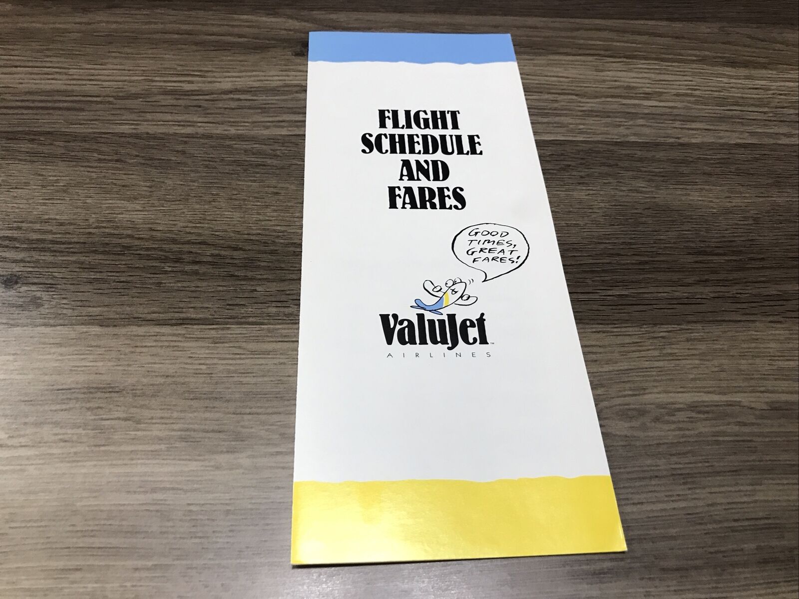 Valujet Airlines Flight Schedule Oct 26, 1993