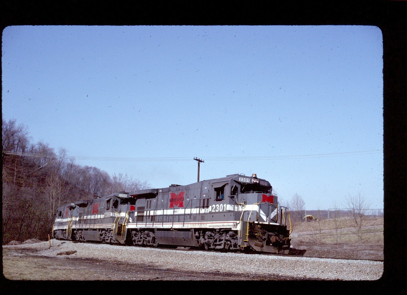 Nice Monongahela Roster-Action Slide Set 15 Views