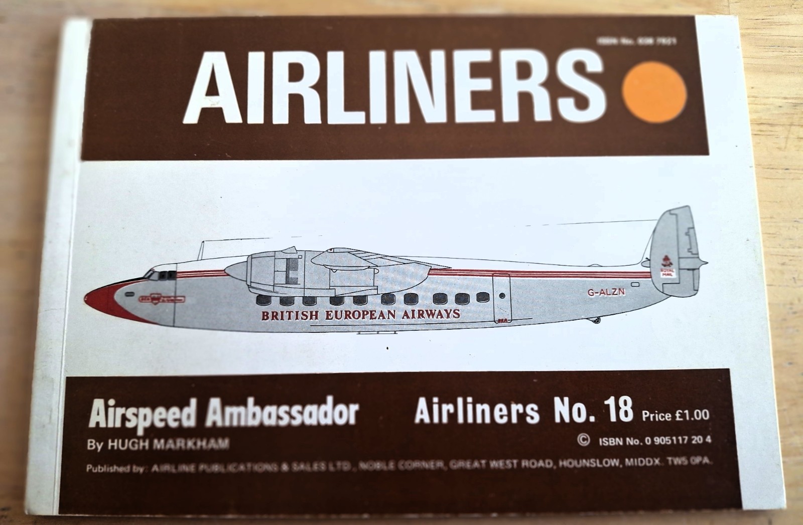 AIRLINERS Book No 18 AIRSPEED AMB Airline Publication UK Many Defunct Airlines AIRLINERS Book No 18 AIRSPEED AMB Airline Publication UK Many Defunct Airlines
